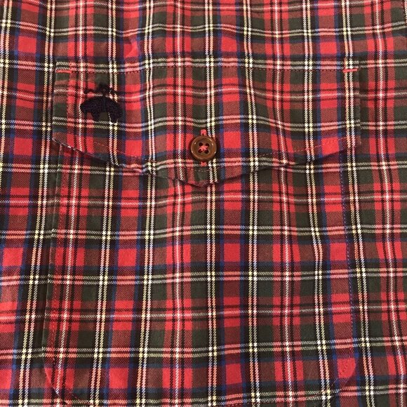 Brooks Brothers 1818 Regent Fit Orig. Polo Size L Mens Blue Fleece Sheep Logo - Picture 4 of 10